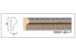 S3507 PS发泡欧式装饰线门套线窗套线背景墙线 三色入